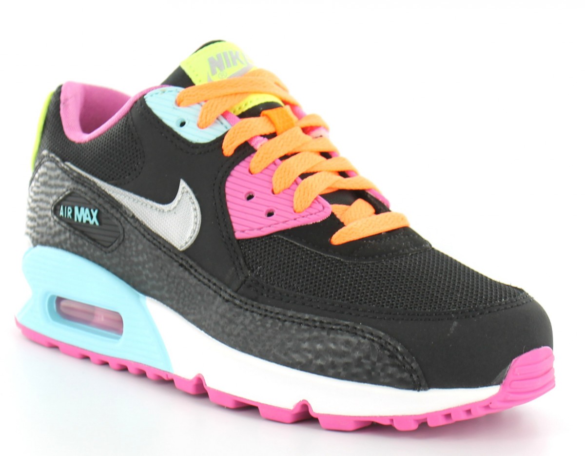 air max 180 noir rose