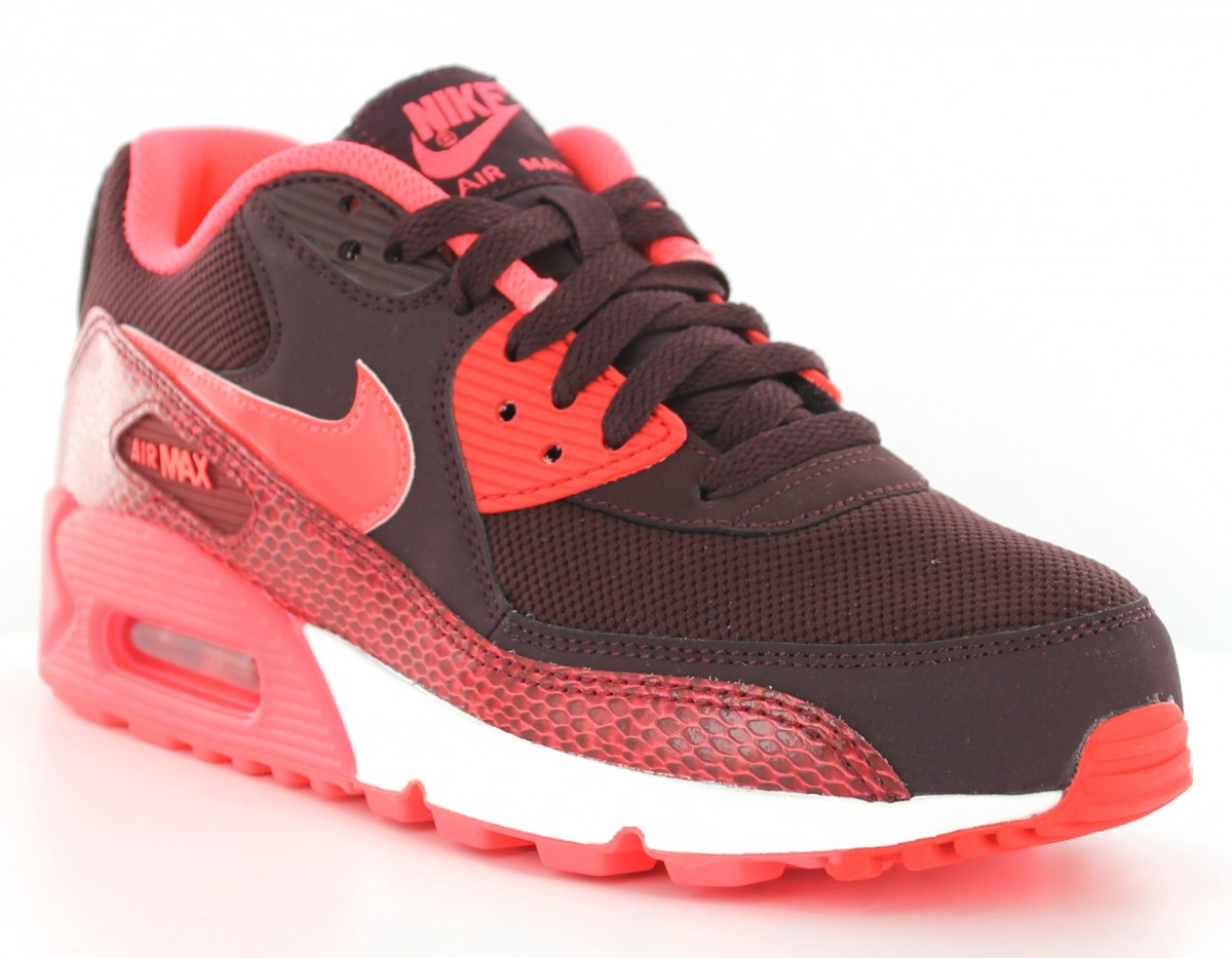 Nike Air Max 90 femme BORDEAUX