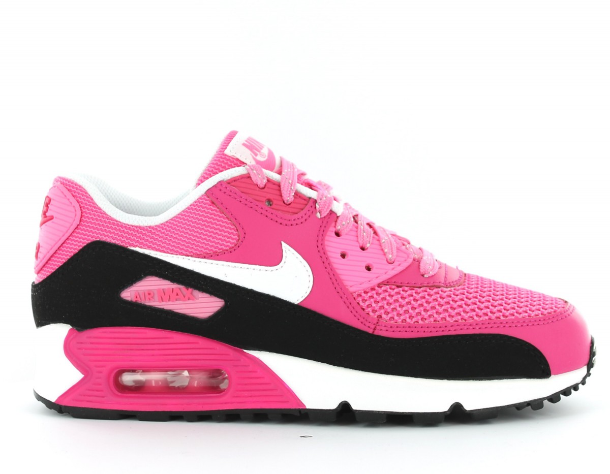 Nike Air Max 90 LE gs ROSE/BLANC/NOIR