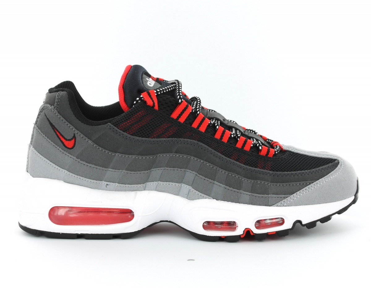 Nike zoom gris 2025 rouge