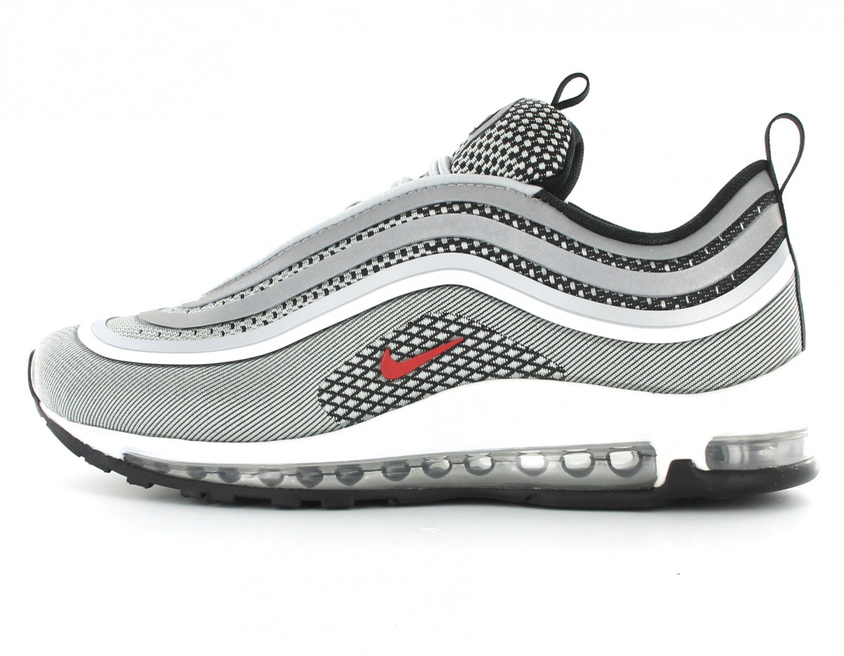 Nike Air Max 97 UL 17 Metallic Silver-Varsity Red