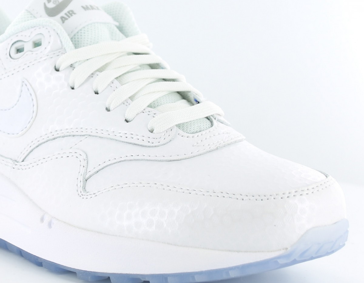Nike Air max 1 premium femme BLANC/NACRE