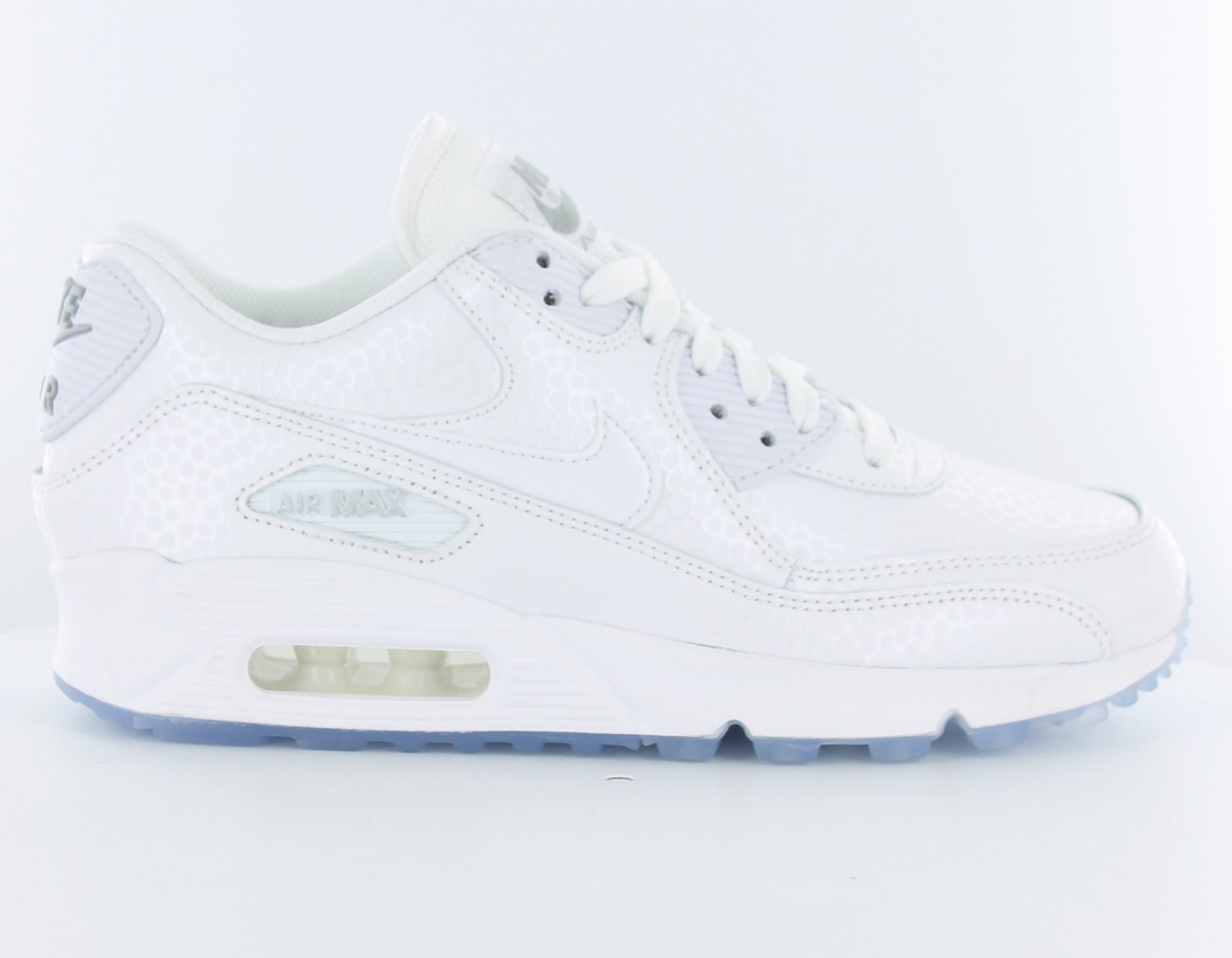 Nike Air max 90 premium femme BLANC/NACRE