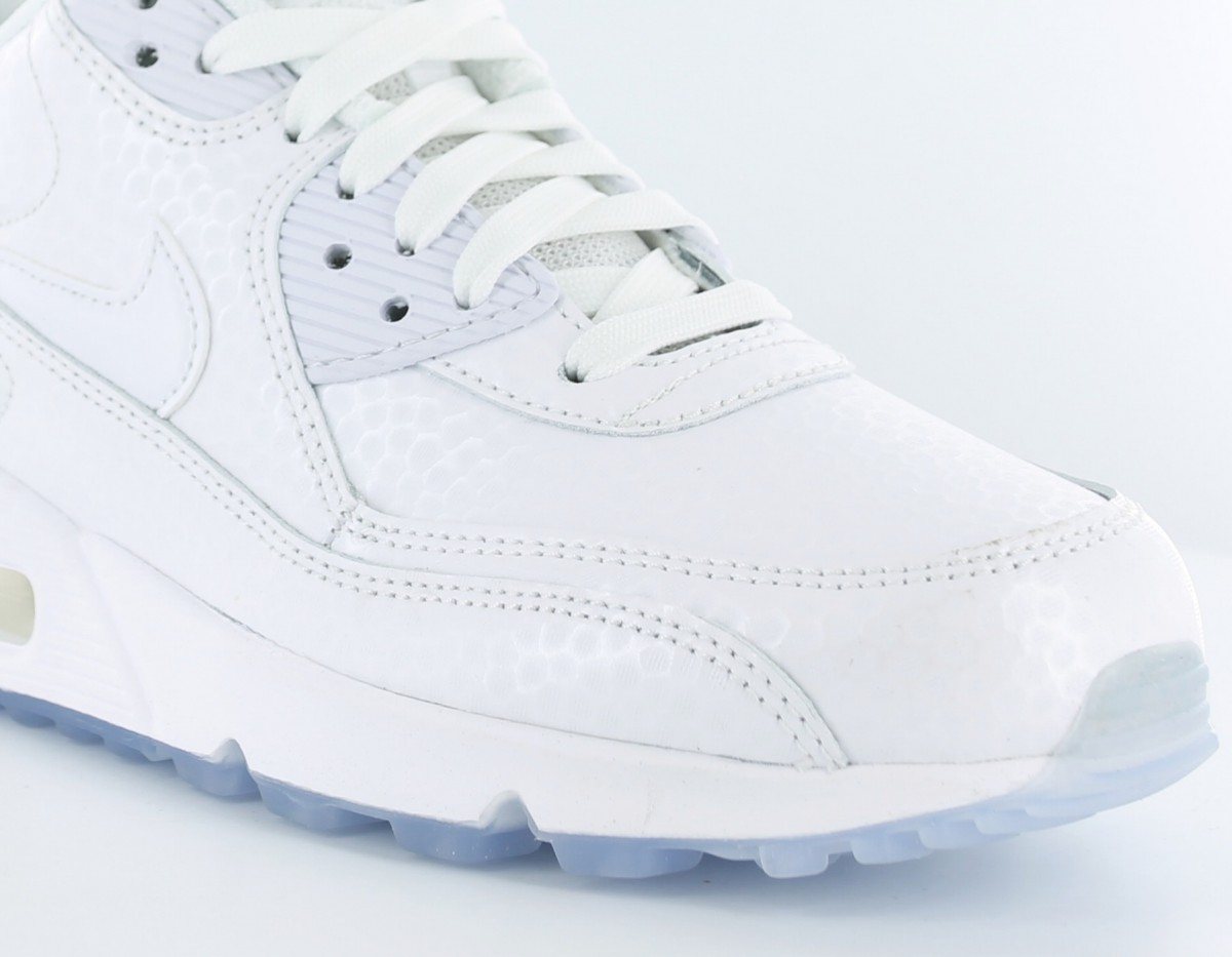 Nike Air max 90 premium femme BLANC/NACRE