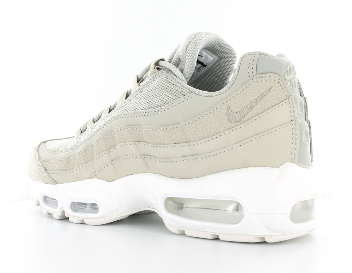 Air max 95 essential top femme blanche