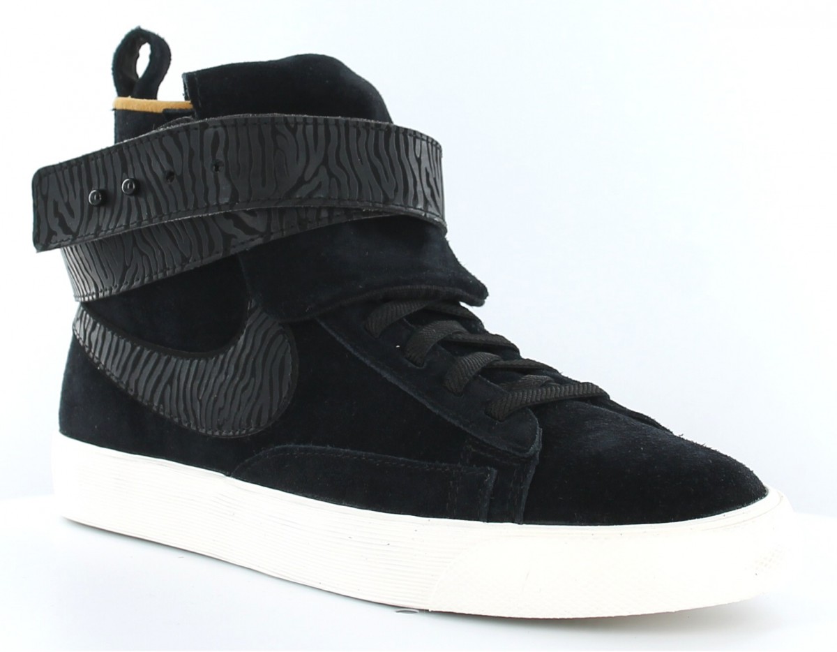 Nike Blazer Mid Twist Suede NOIR/NOIR