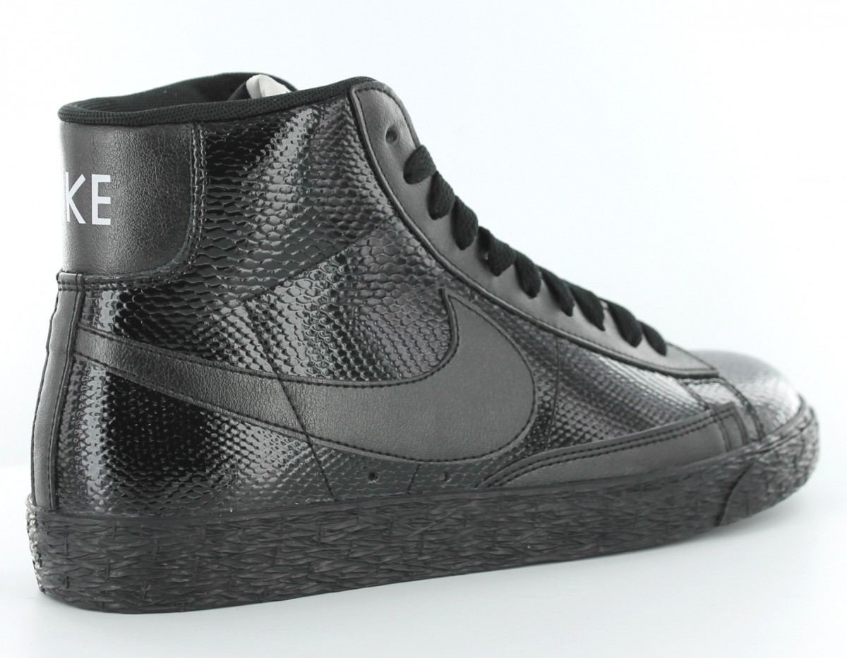 Nike Blazer mid lea premium NOIR