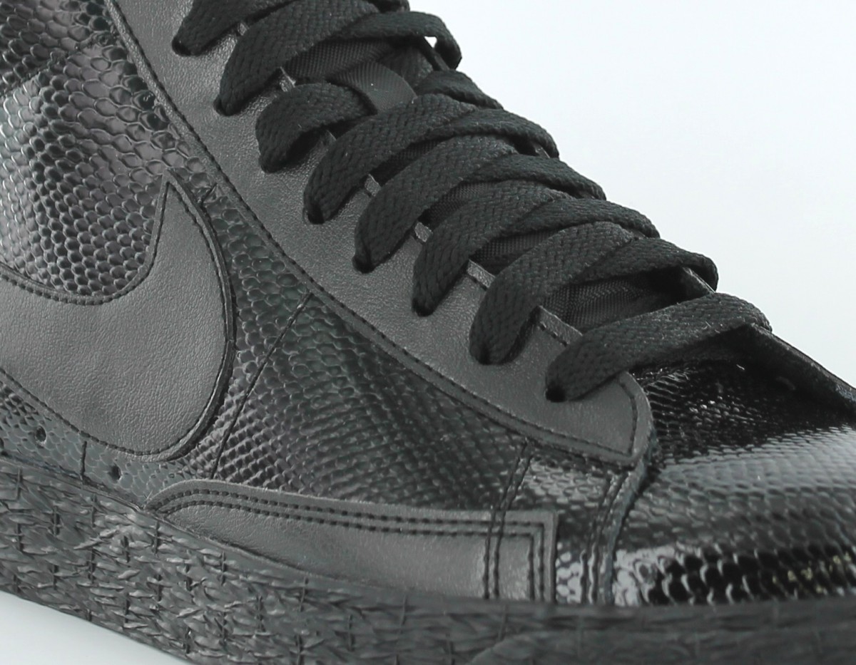 Nike Blazer mid lea premium NOIR