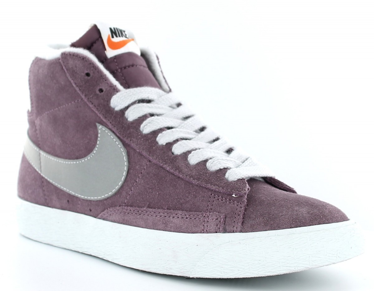 Nike blazer online high vintage argent
