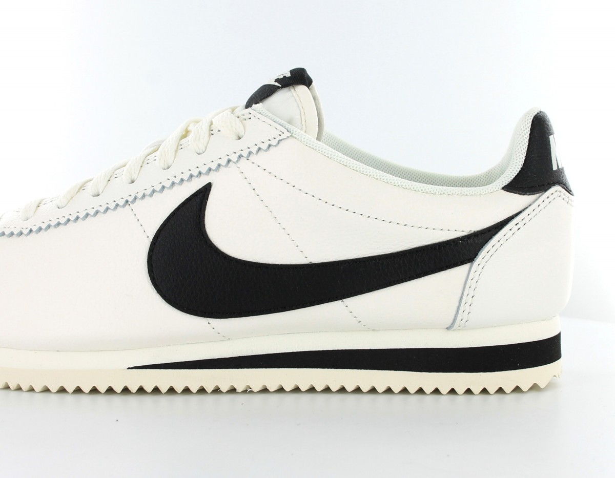 Nike Cortez classic leather SE Beige-Noir