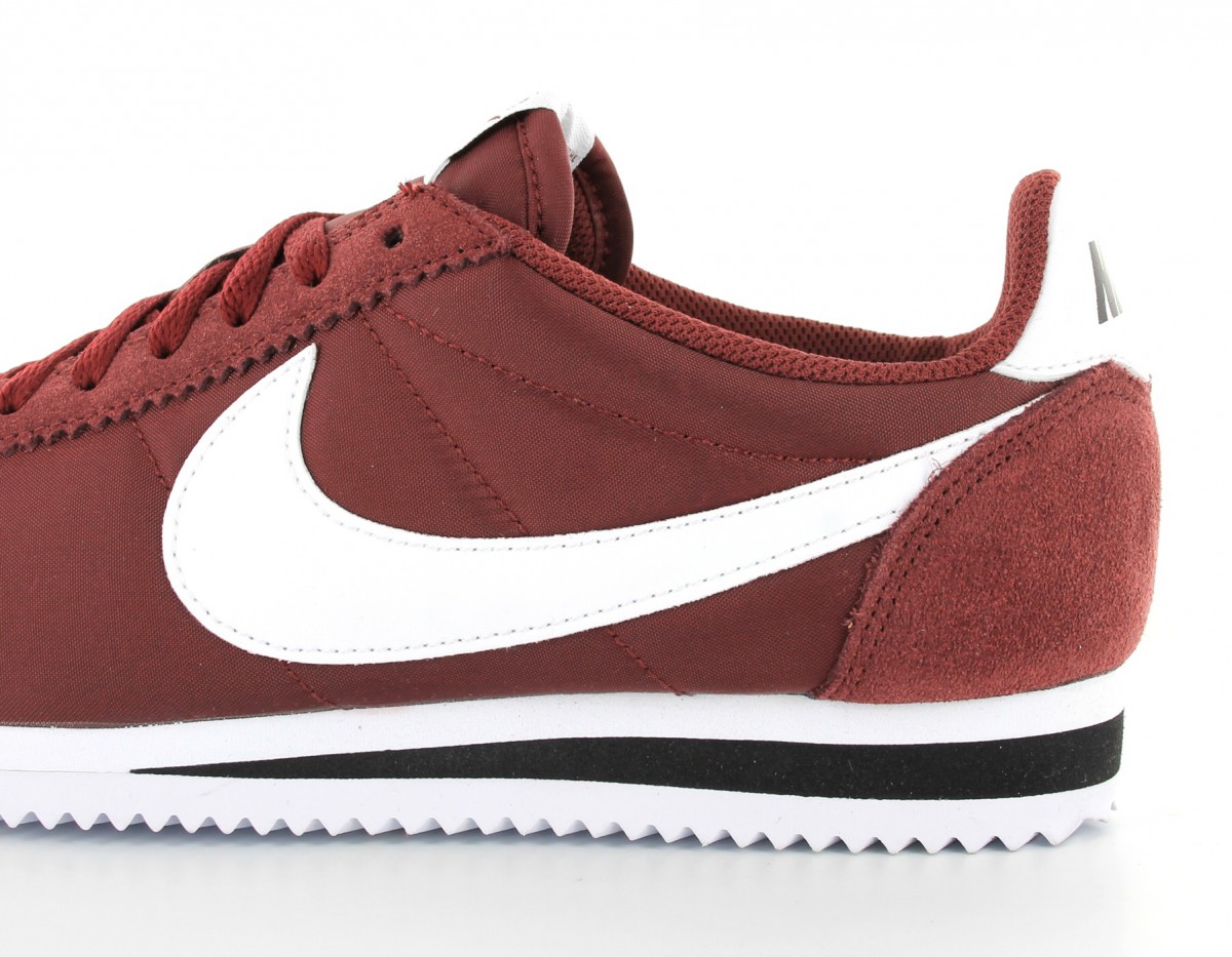 Nike Cortez Bordeaux-Blanc