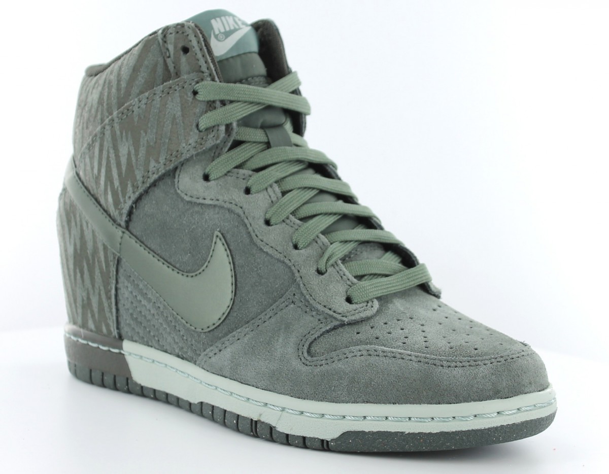 Nike Dunk Sky Hi premium VERT/FONCE