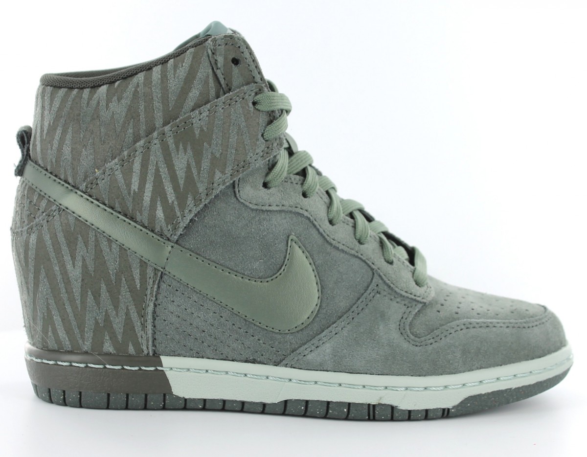 Nike Dunk Sky Hi premium VERT/FONCE