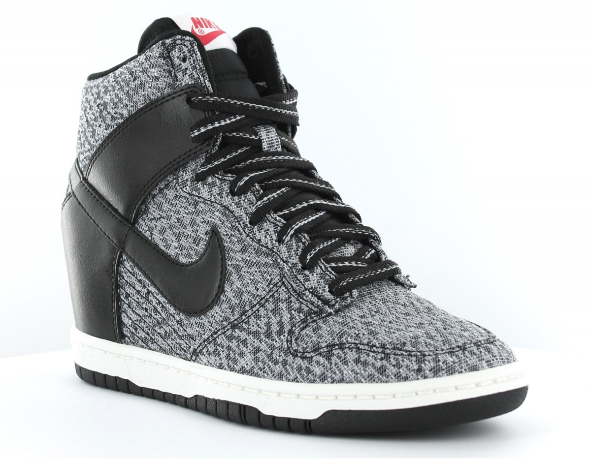 Nike Dunk Sky Hi Textil GRIS/NOIR