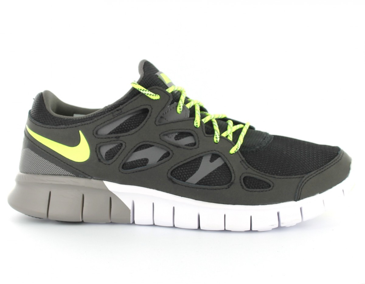 Nike Free Run 2 NOIR/GRIS/BLANC