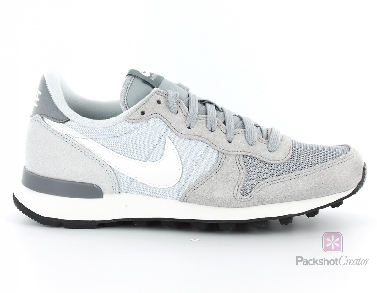 Nike Internationalist femme GRIS/BLANC