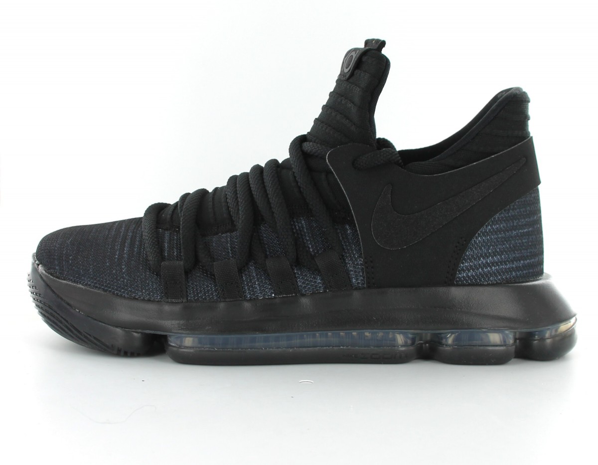 Nike KD X Gs Noir-Gris Foncé-Noir