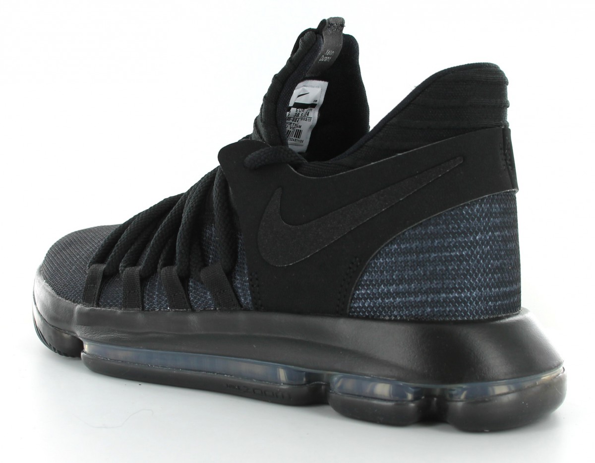 Nike KD X Gs Noir-Gris Foncé-Noir