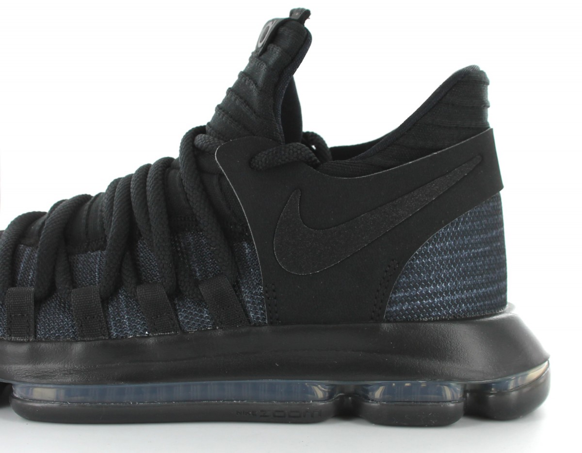 Nike KD X Gs Noir-Gris Foncé-Noir