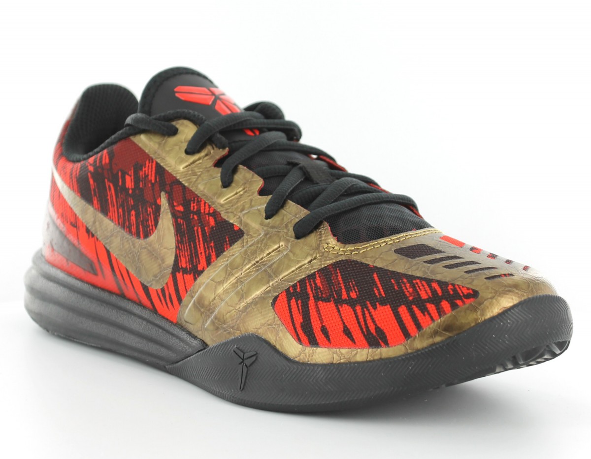 Nike Kobe Mentality ROUGE/GOLD/NOIR