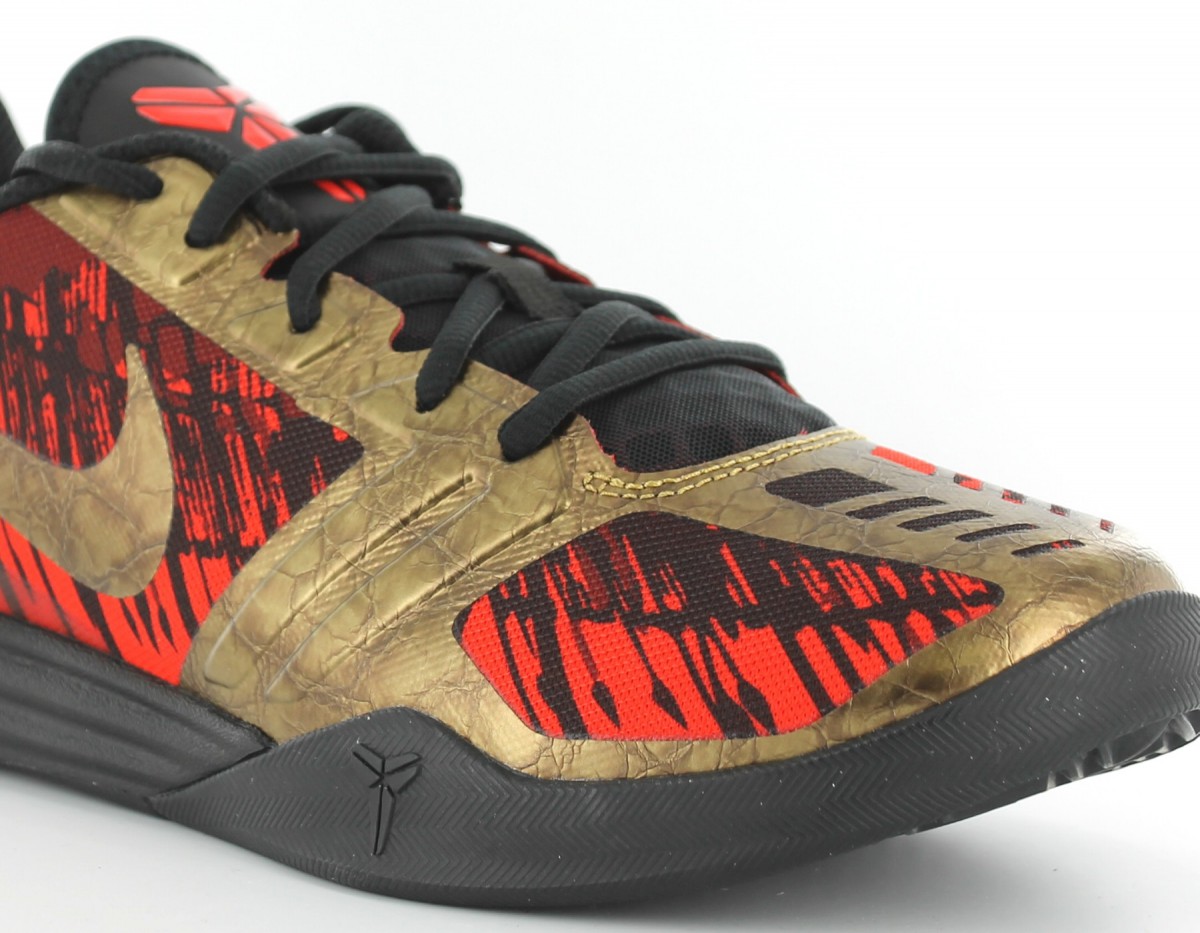 Nike Kobe Mentality ROUGE/GOLD/NOIR