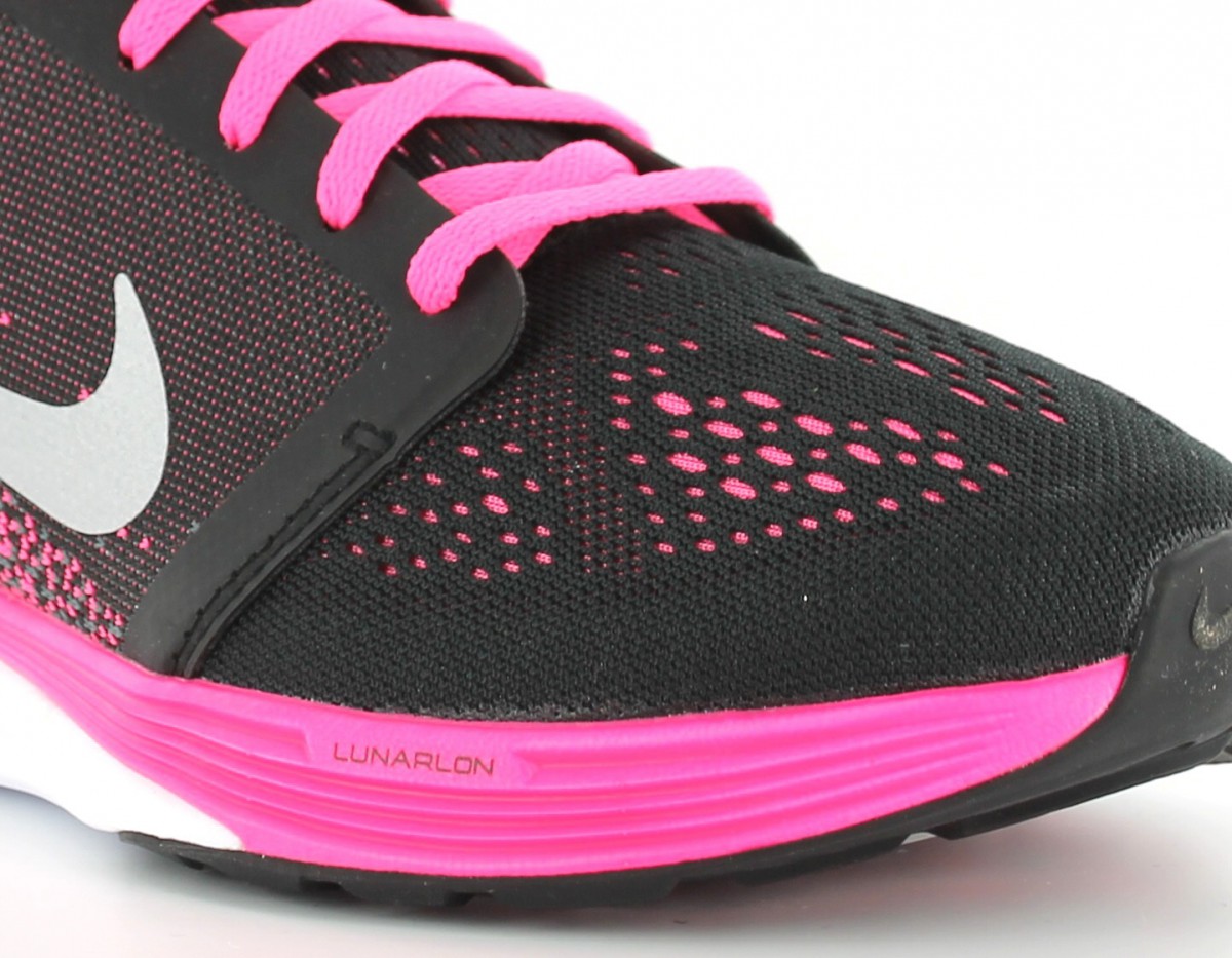 Nike Lunarglide 7 femme NOIR/ROSE