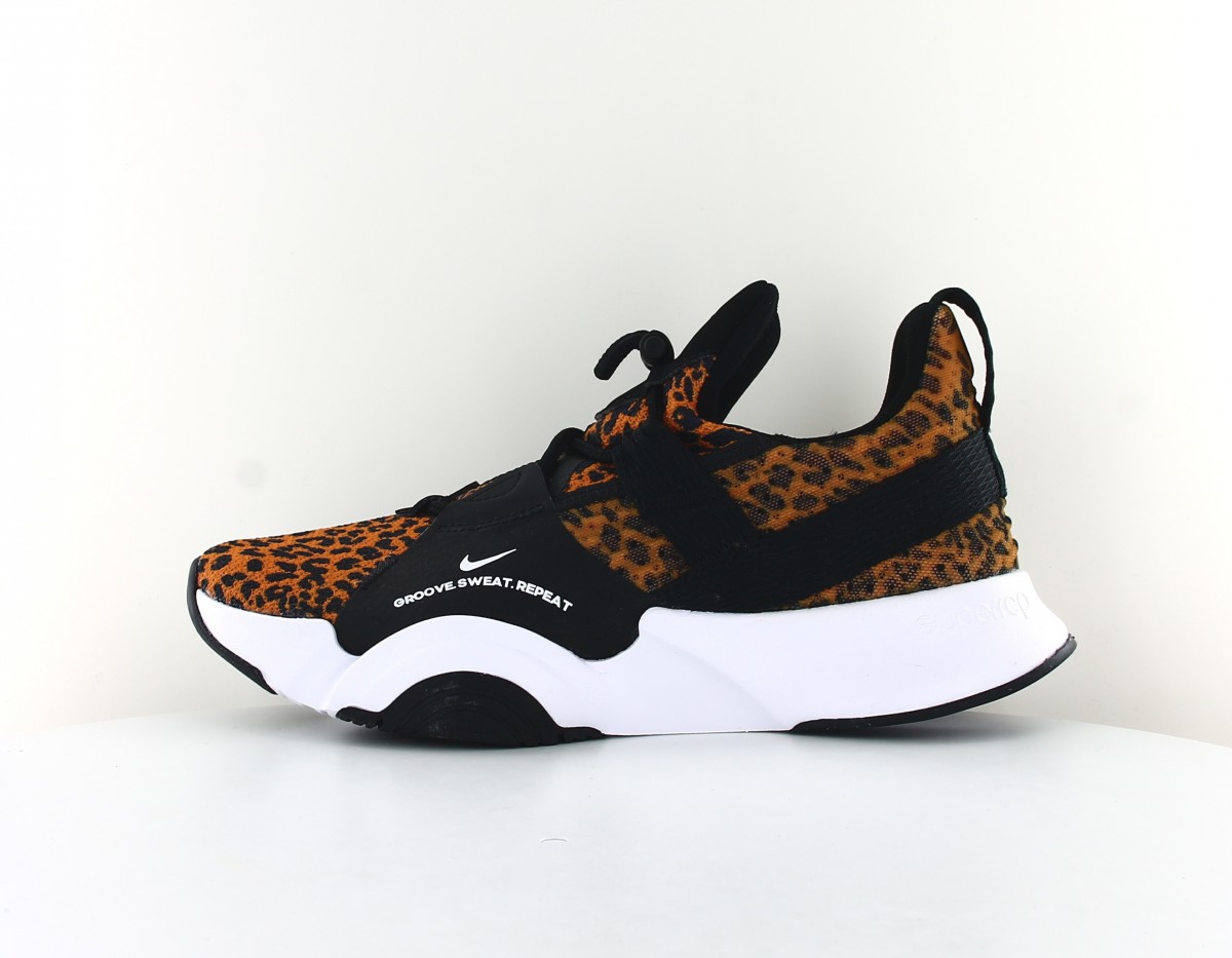 Nike Superrep groove noir leopard blanc