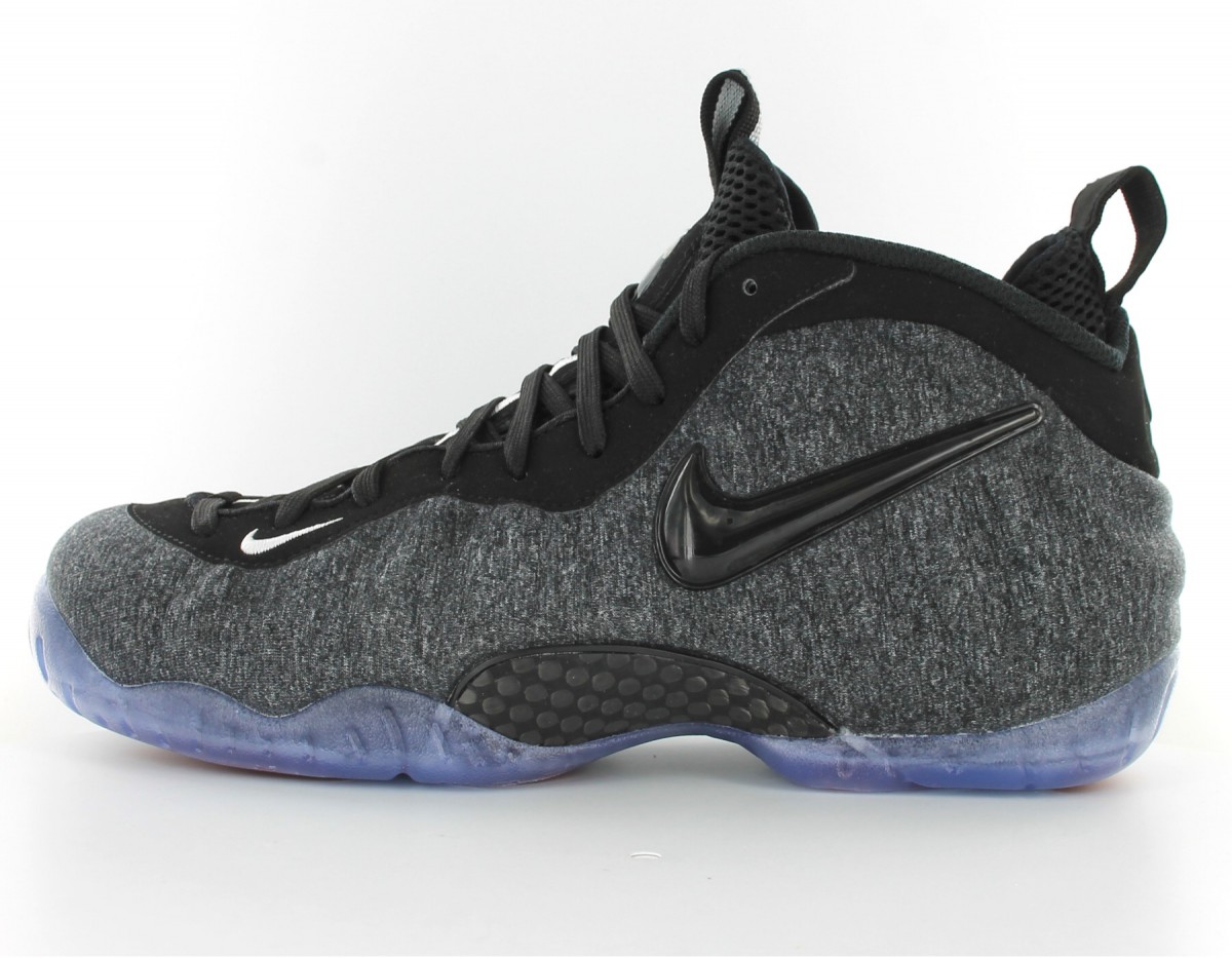 Nike Air foamposite pro fleece dark grey heather black black