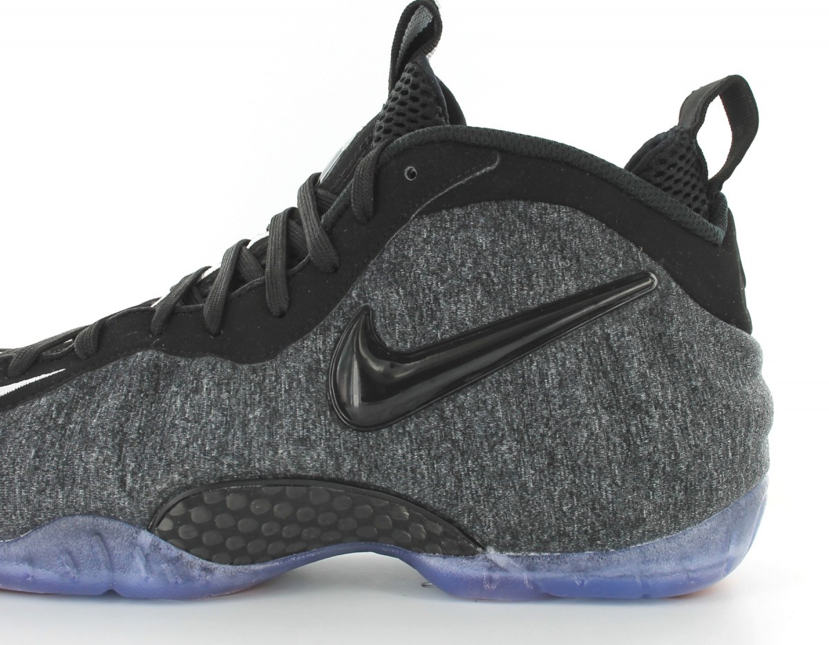 Nike Air foamposite pro fleece dark grey heather black black