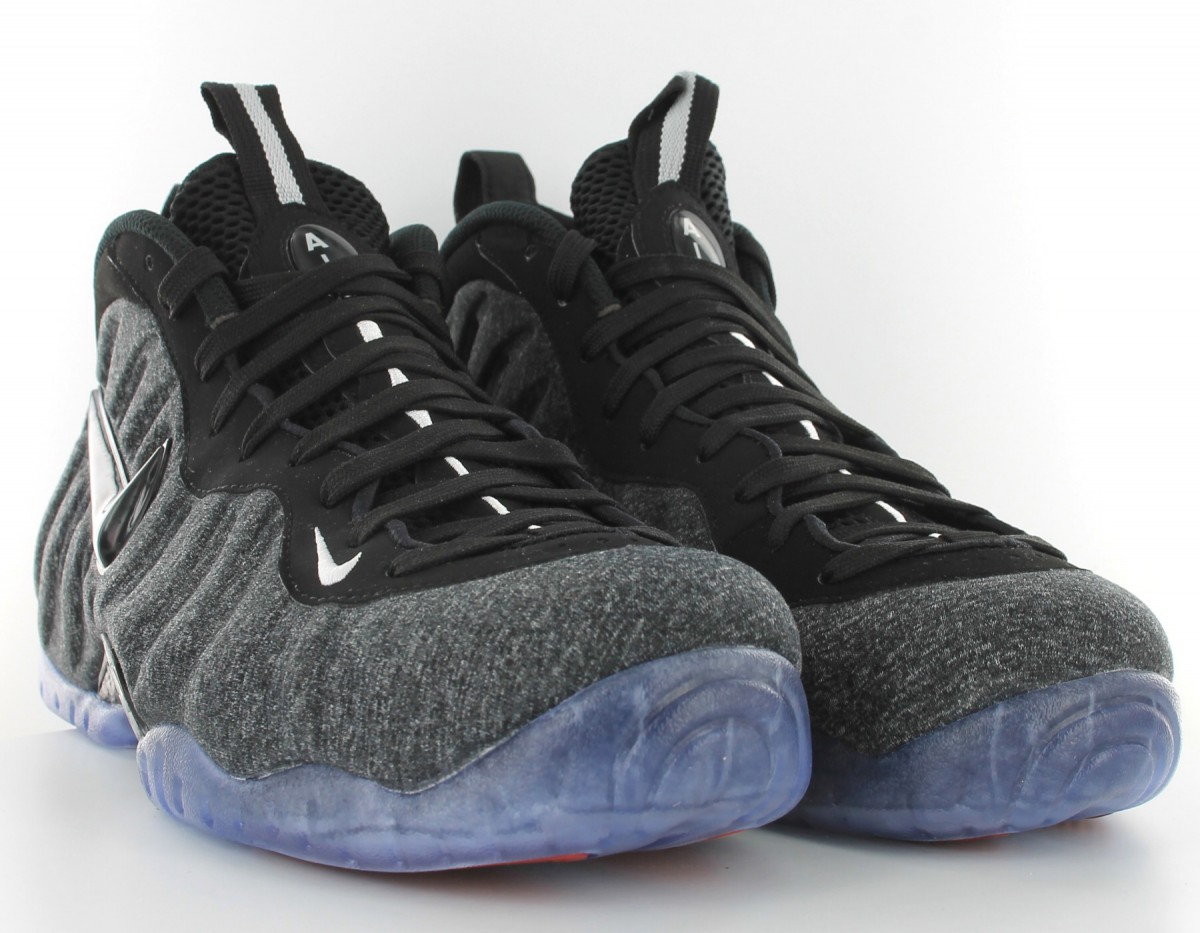 Nike Air foamposite pro fleece dark grey heather black black