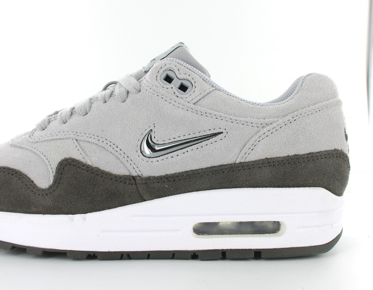 Nike Air Max 1 premium SC Jewell women Wolf Grey-Metallic Pewter