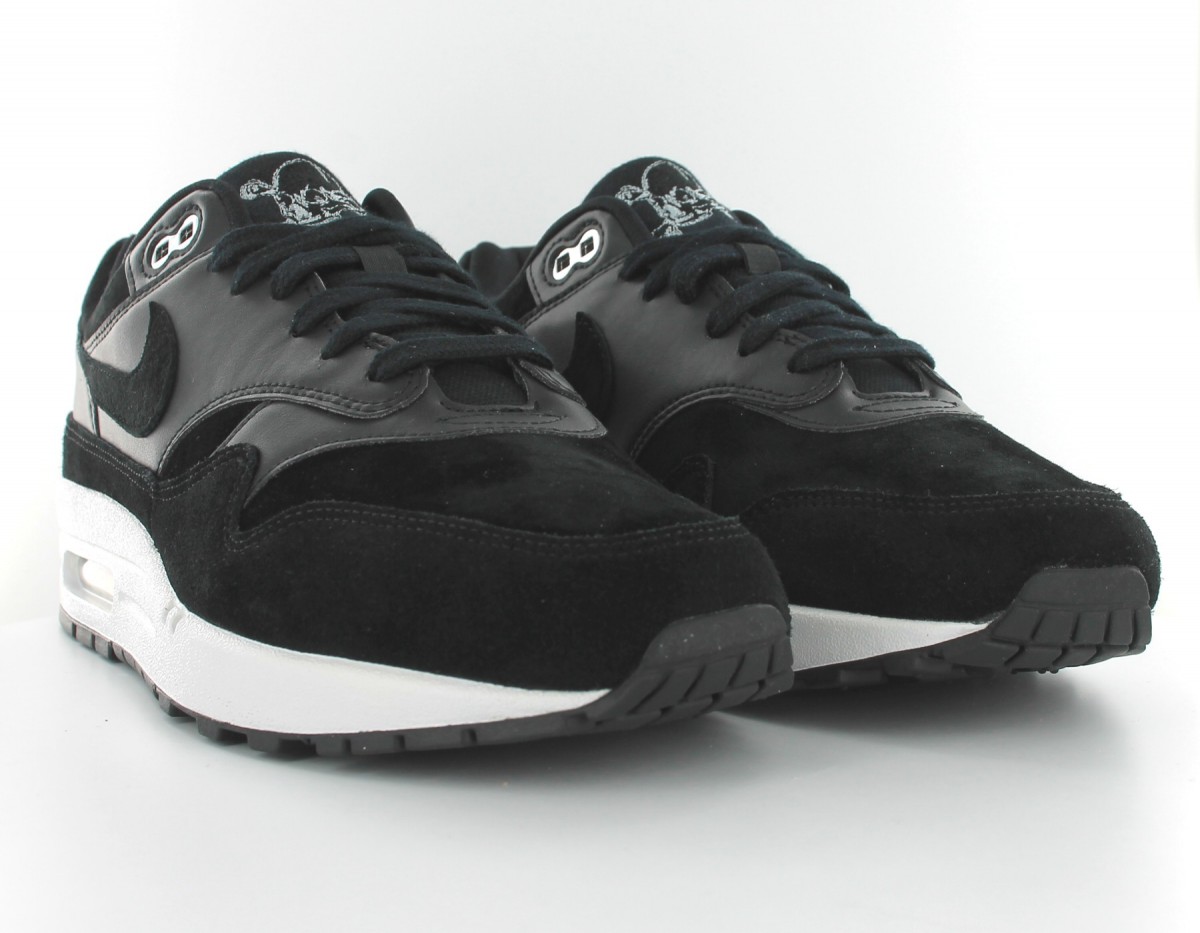 Nike Air Max 1 premium Rebel Skulls Black-Chrome