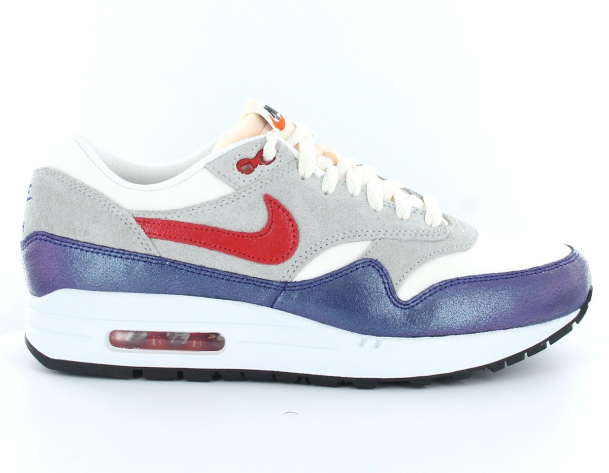 Nike Air Max 1 BLANC/ROUGE/BLEU