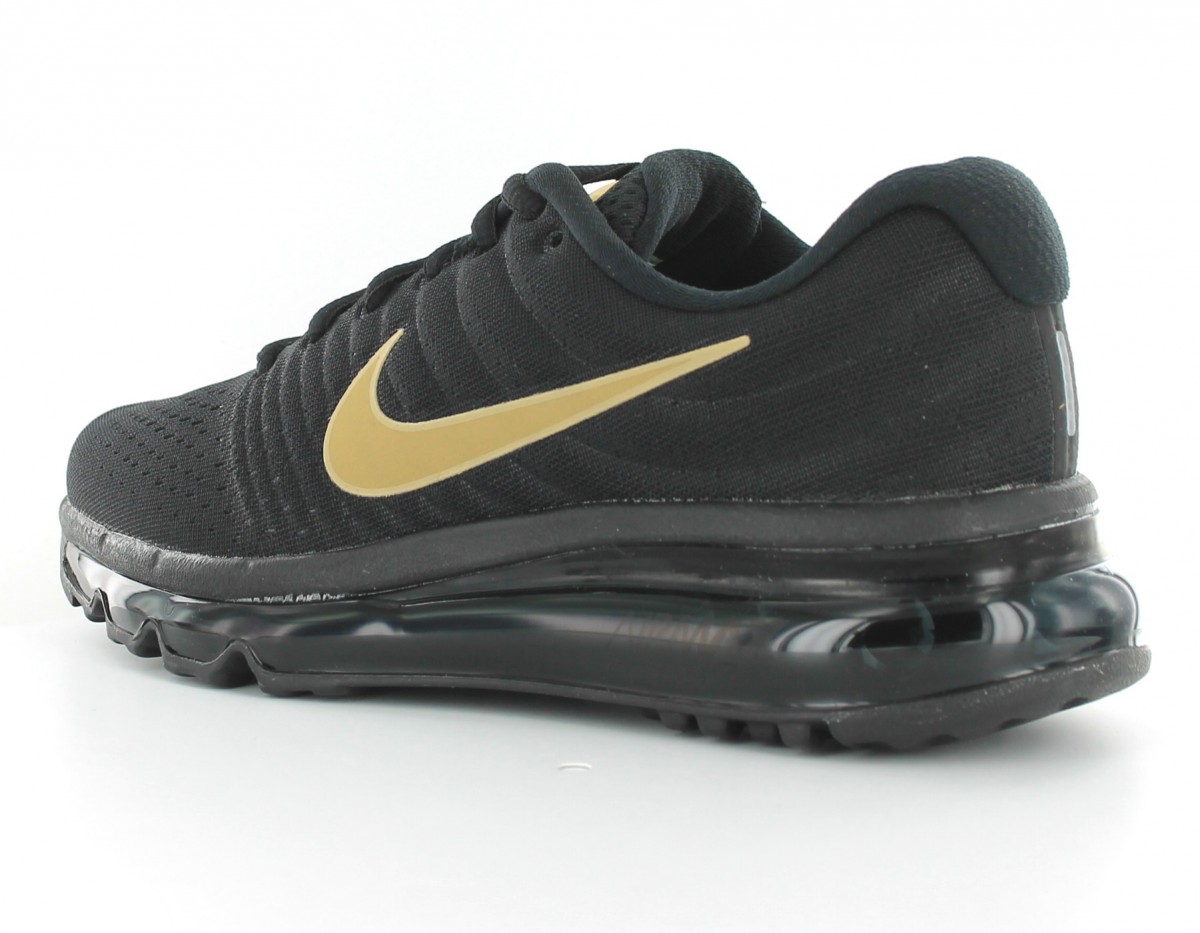 air max 2017 noir et or