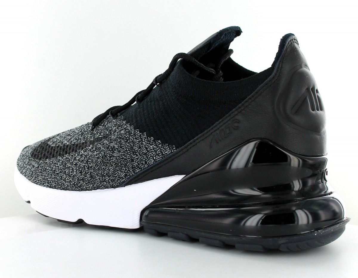 Nike Air max 270 flyknit Black-Black-White