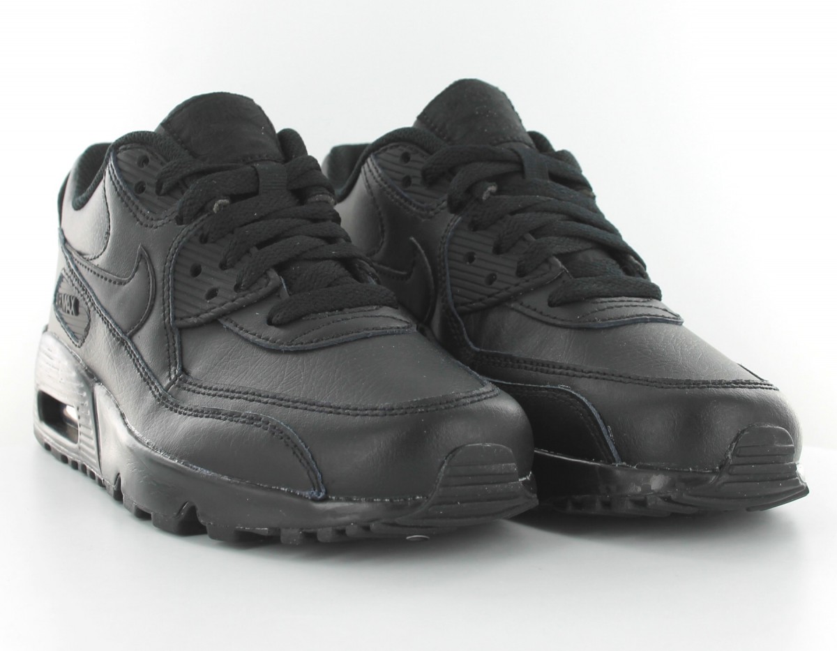 Nike Air Max 90 LTHR GS Noir