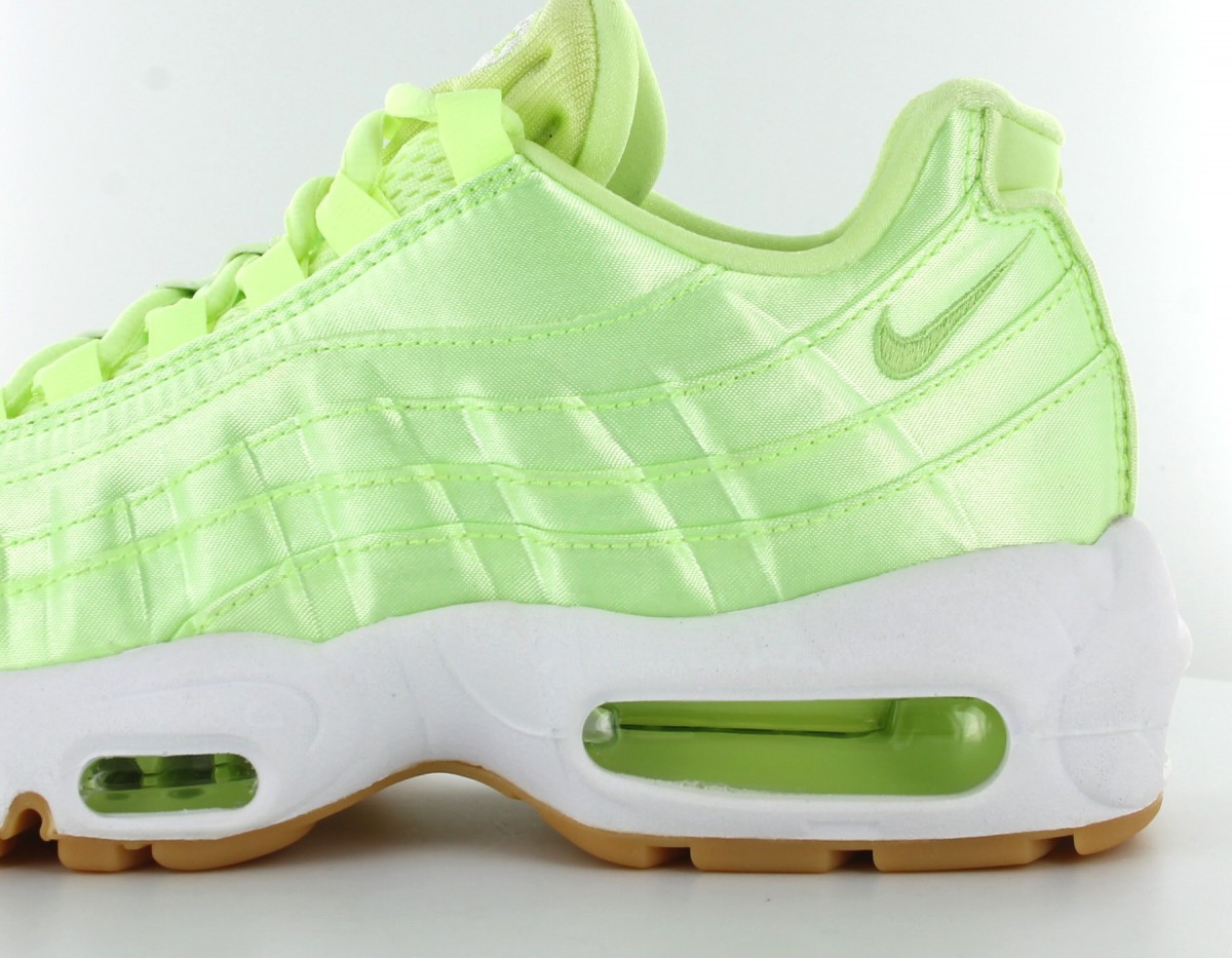 Nike Air Max 95 Women WQS Fiberglass-White-Gum-Yellow