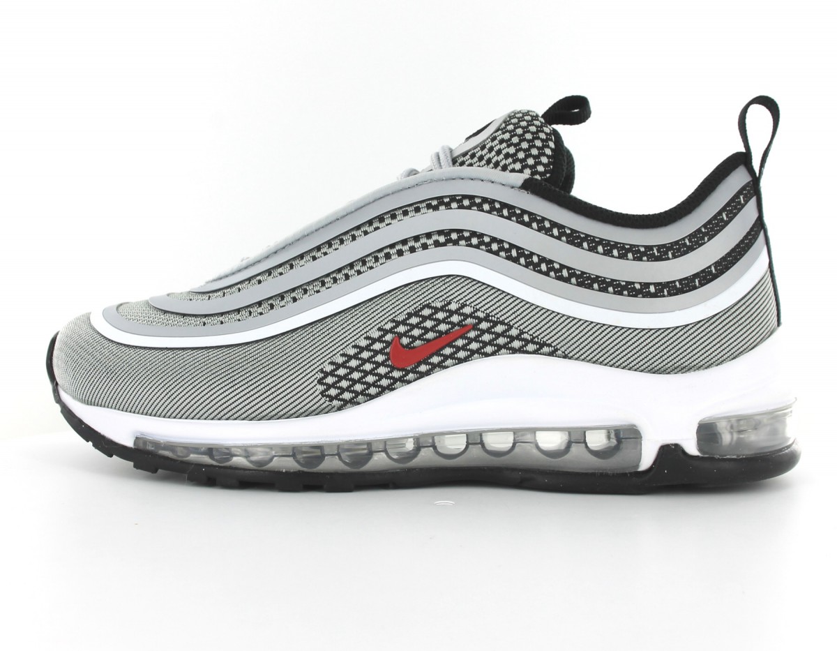 Nike Air Max 97 UL 17 GS Metallic Silver-Varsity Red