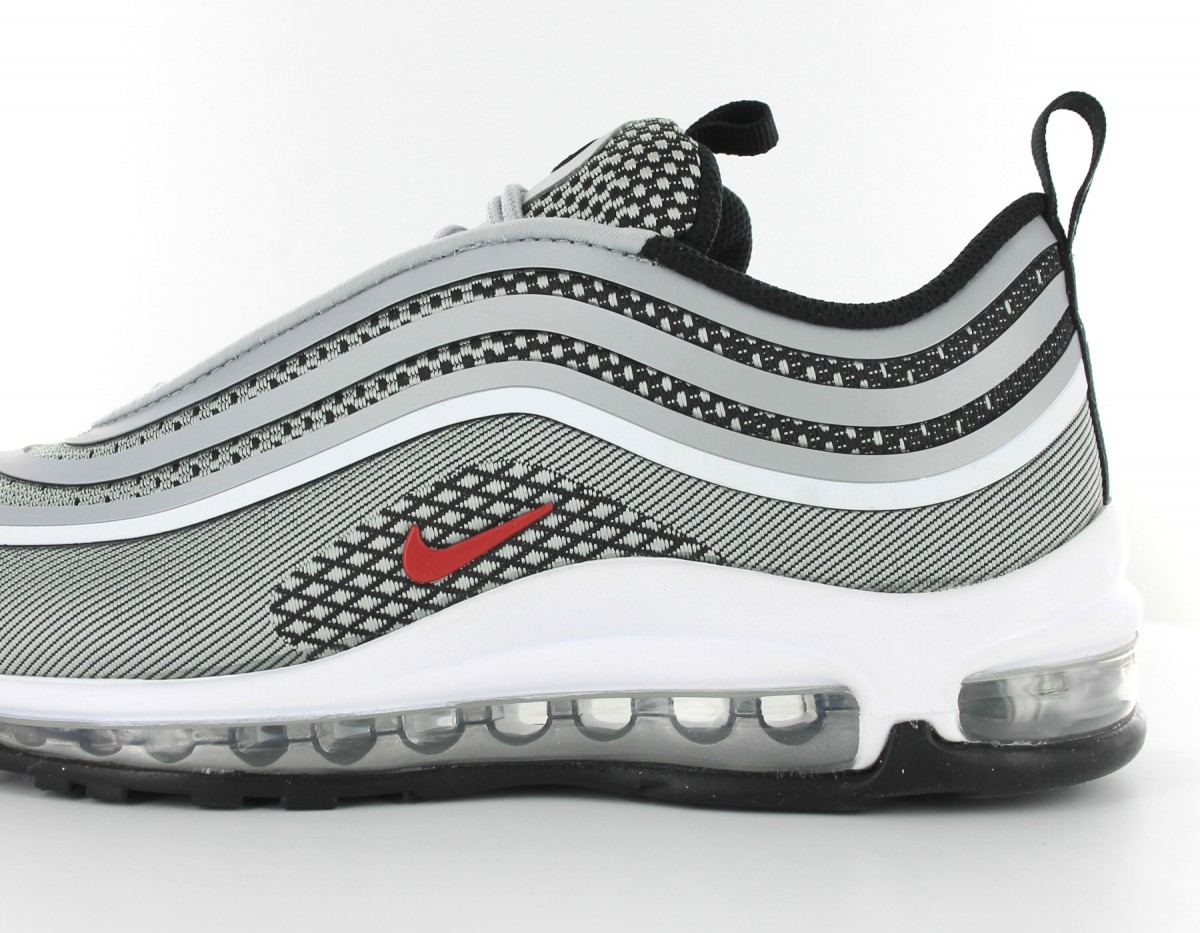 Nike Air Max 97 UL 17 GS Metallic Silver-Varsity Red