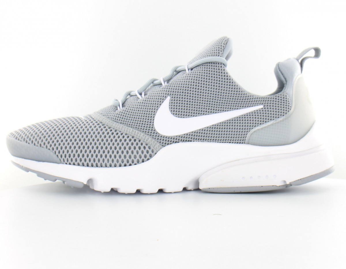 Nike Presto fly gris-blanc