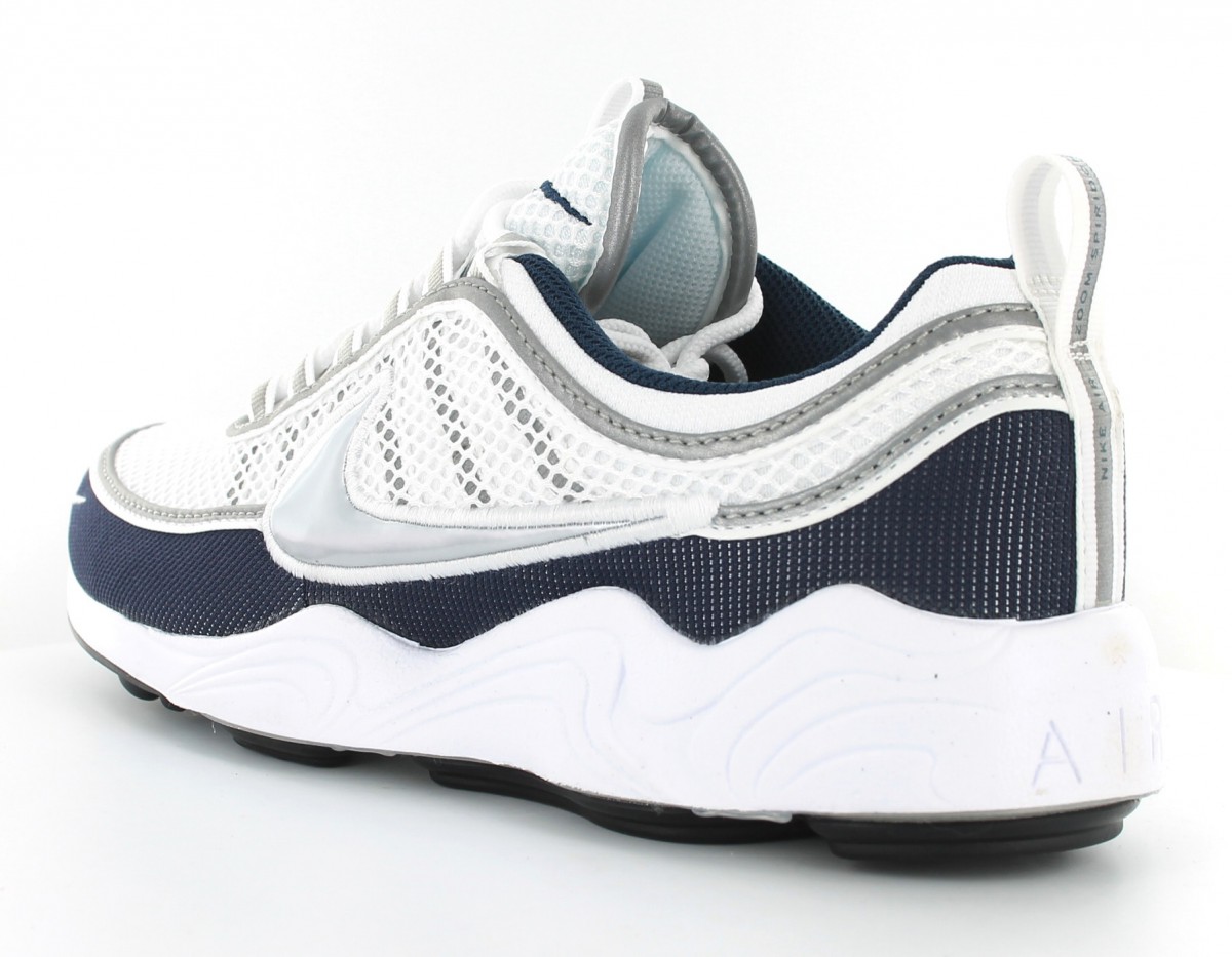 Nike Air Zoom Spiridon 16 White-Metallic-Silver Blue