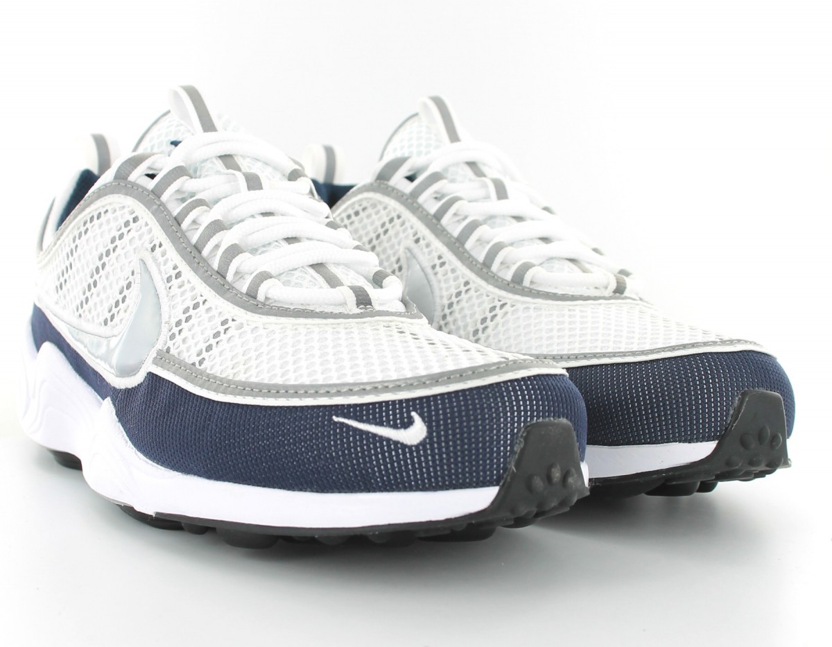 Nike Air Zoom Spiridon 16 White-Metallic-Silver Blue