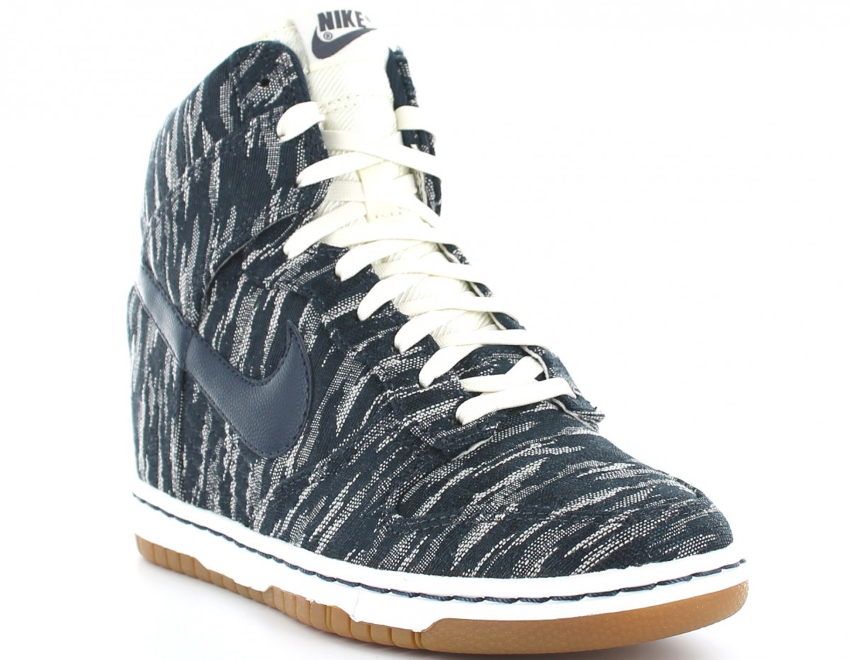 Nike Dunk Sky Hi premium BLEU/MARINE/GRIS