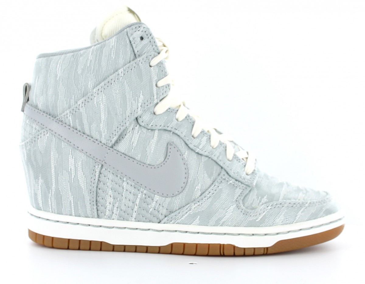 nike dunk sky hi gris