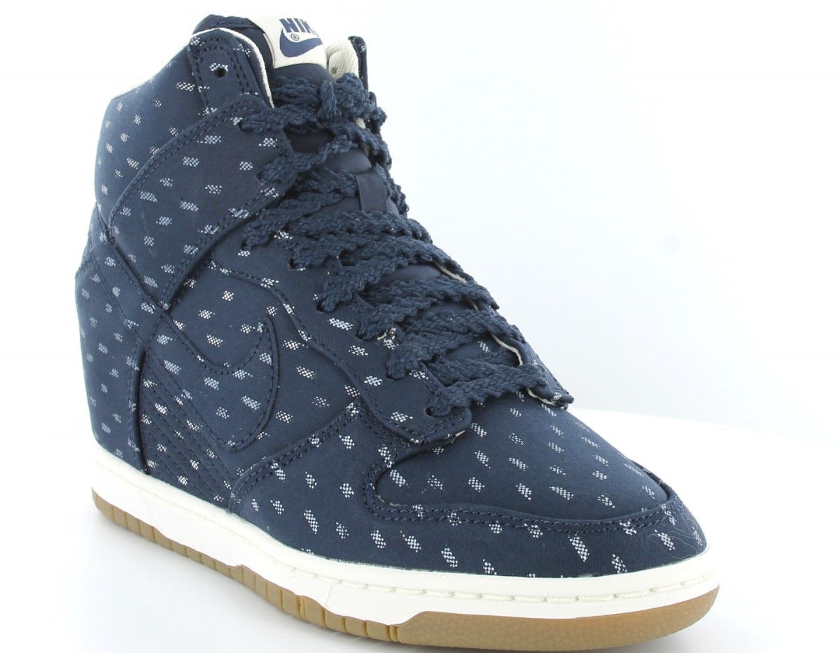 Nike Dunk Sky Hi Print BLEU/MARINE/BLANC