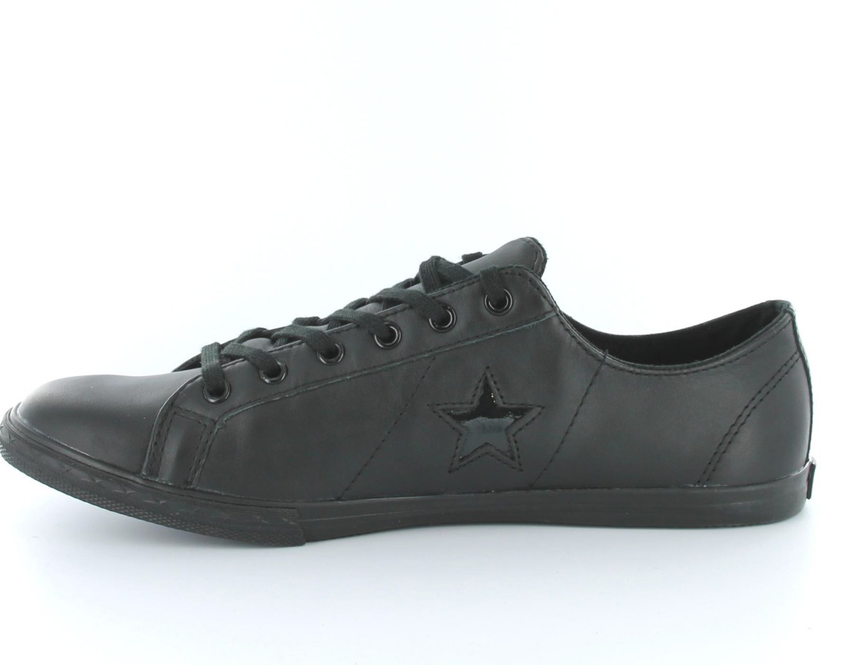 converse one star low top leather