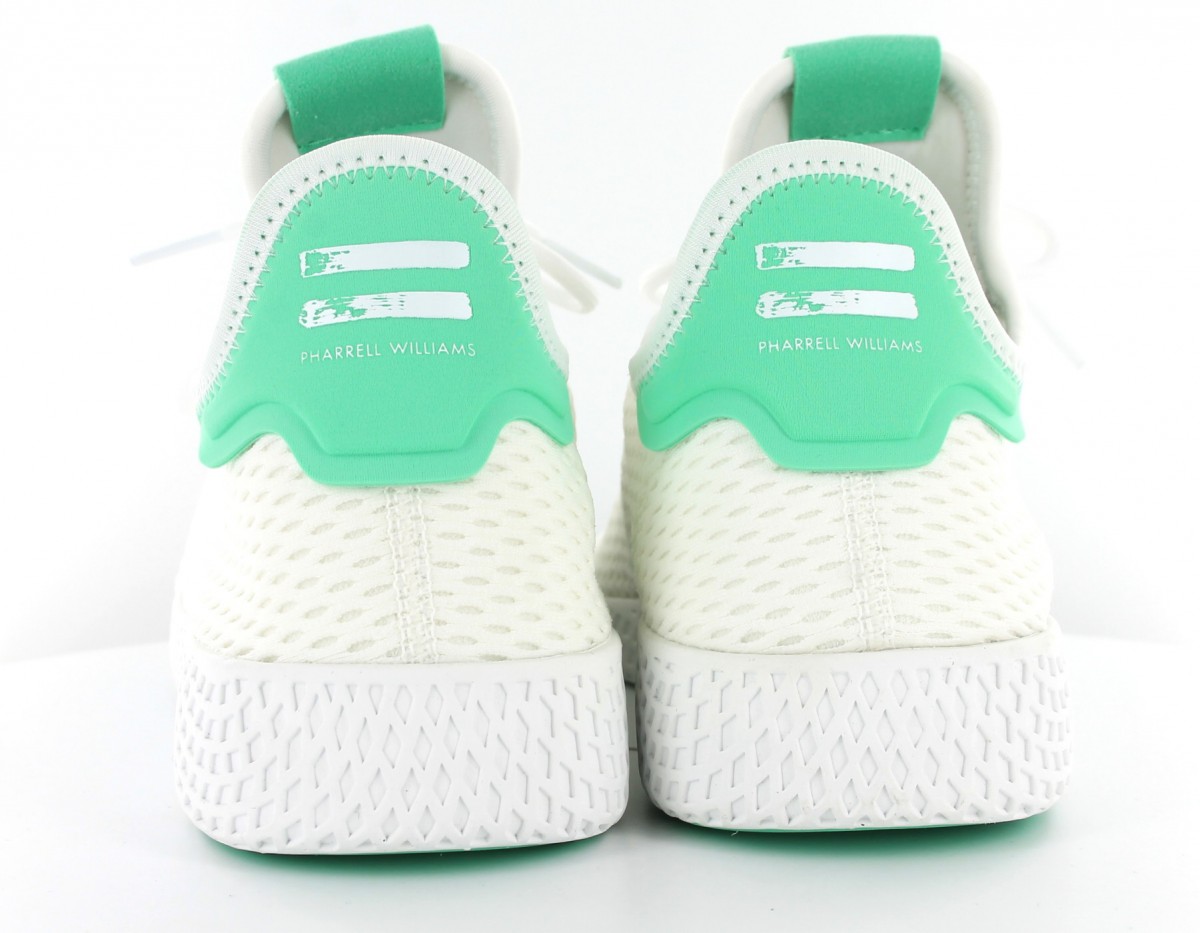 Adidas Pharell Williams Tennis HU White-Green Glow