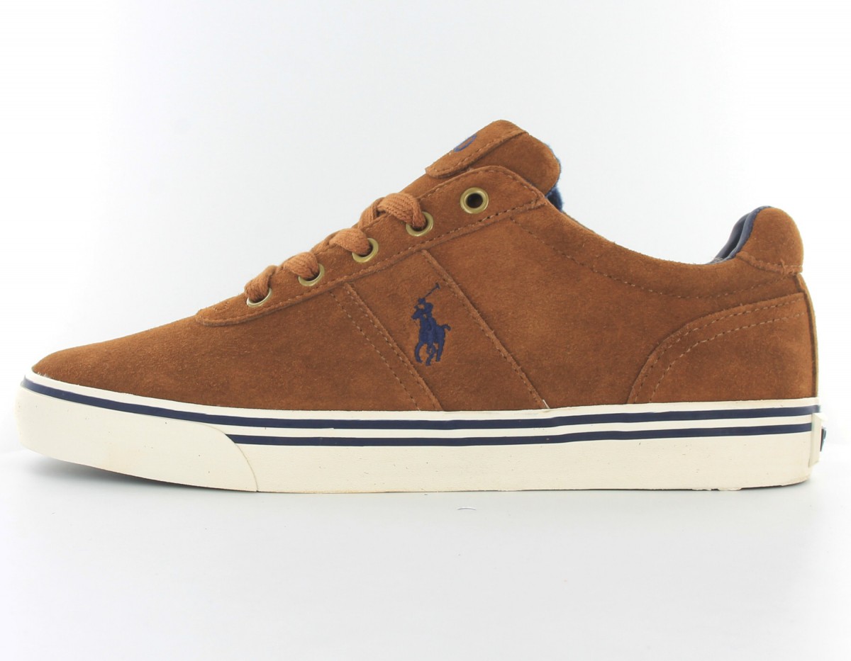 Polo Ralph Lauren Hanford Suede Camel-Bleu-Marine