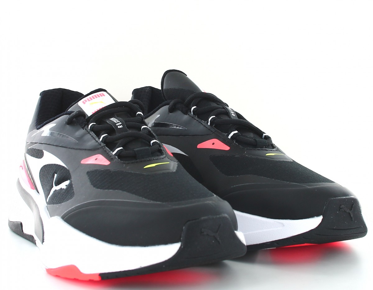 Puma Rs fast tech noir blanc orange