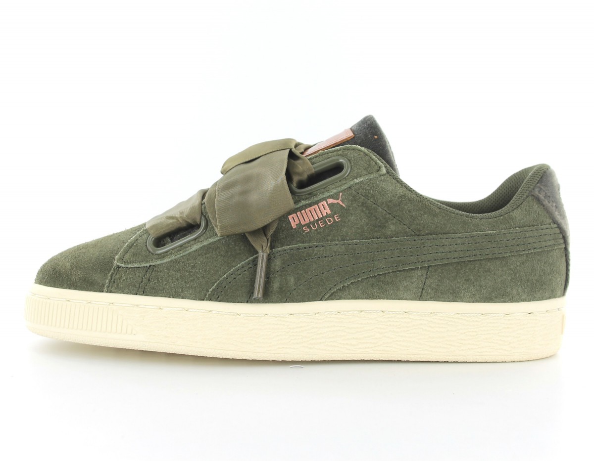 Puma Suede Heart Vr Vert-Rose Gold